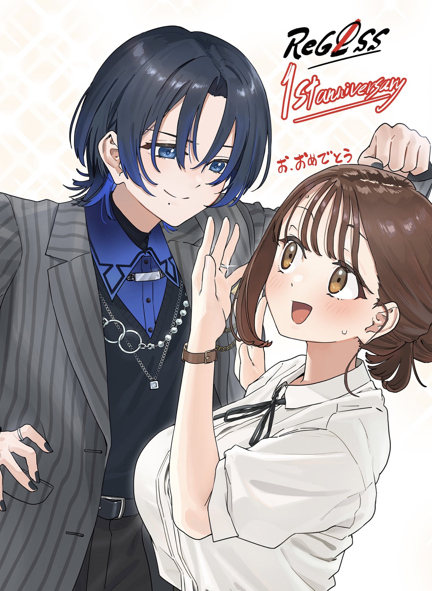 ReGLOSS・火威青さんの”壁ドン”!? みょーちゃん先生とのコラボ