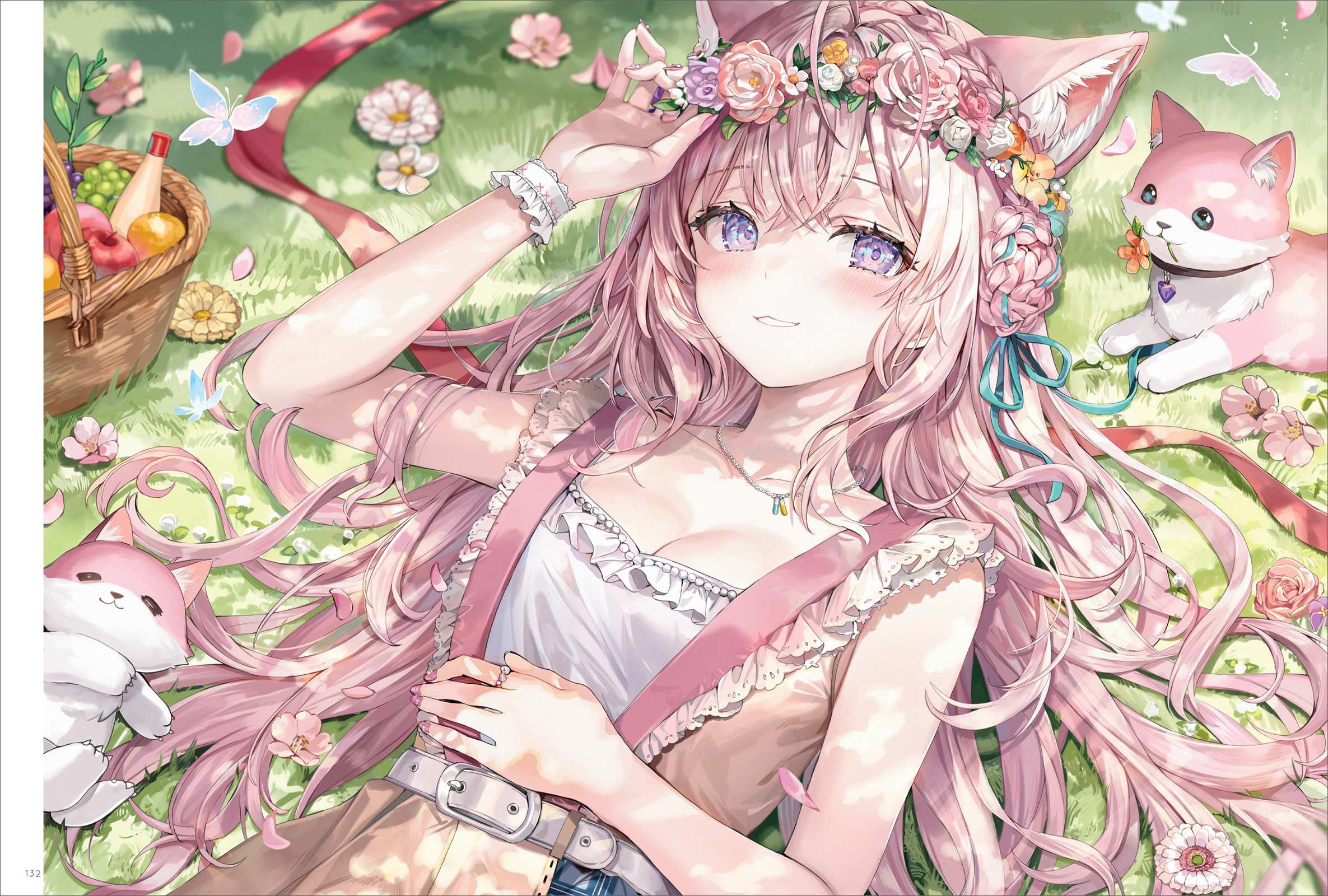 イラストレーター・ももこ氏の個展「arpeggio」が本日11月8日