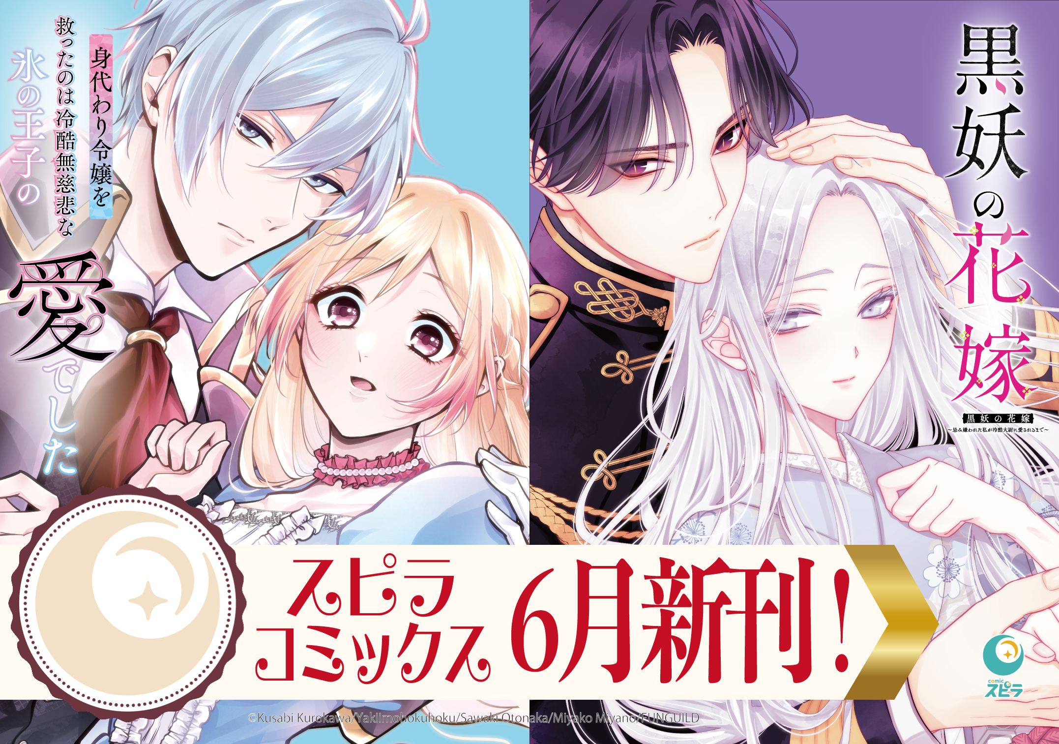 音中さわき／宮之みやこ：黒妖の花嫁～忌み嫌われた私が冷酷大尉