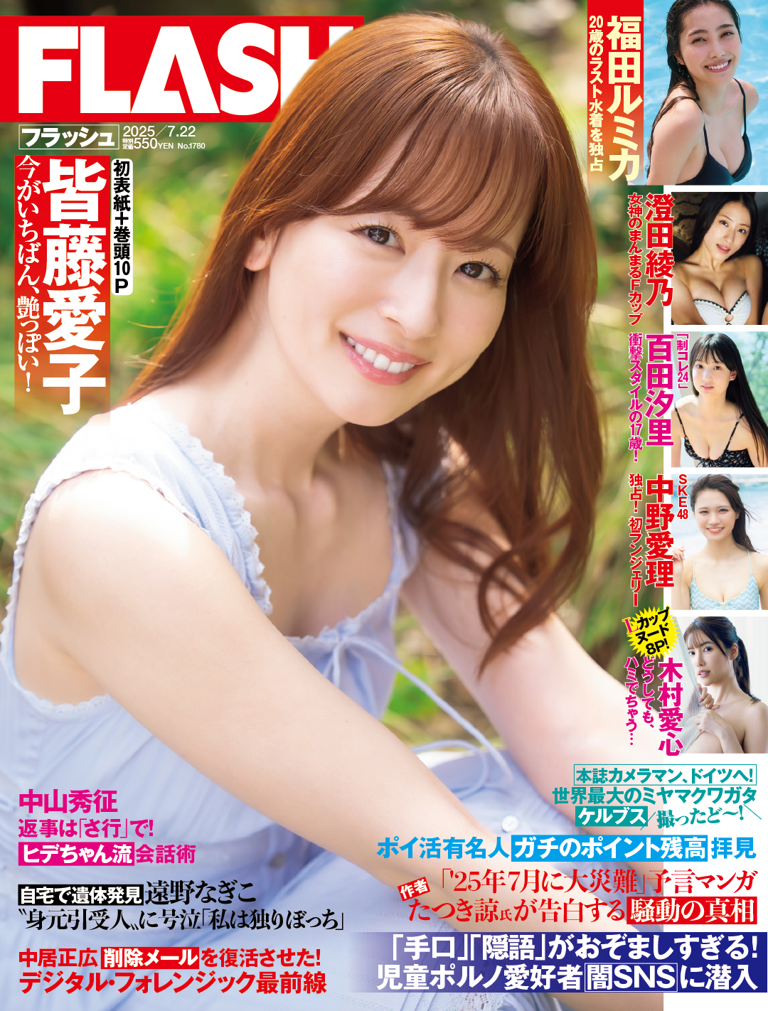 皆藤愛子　グラビア切り抜き　週刊ビッグコミックスピリッツ　No.1188　小学館 皆藤愛子 グラビア切り抜き 週刊ビッグコミックスピリッツ No